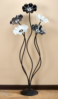 Standing Black and White Bouquet