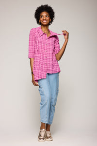 Purple/Pink Check