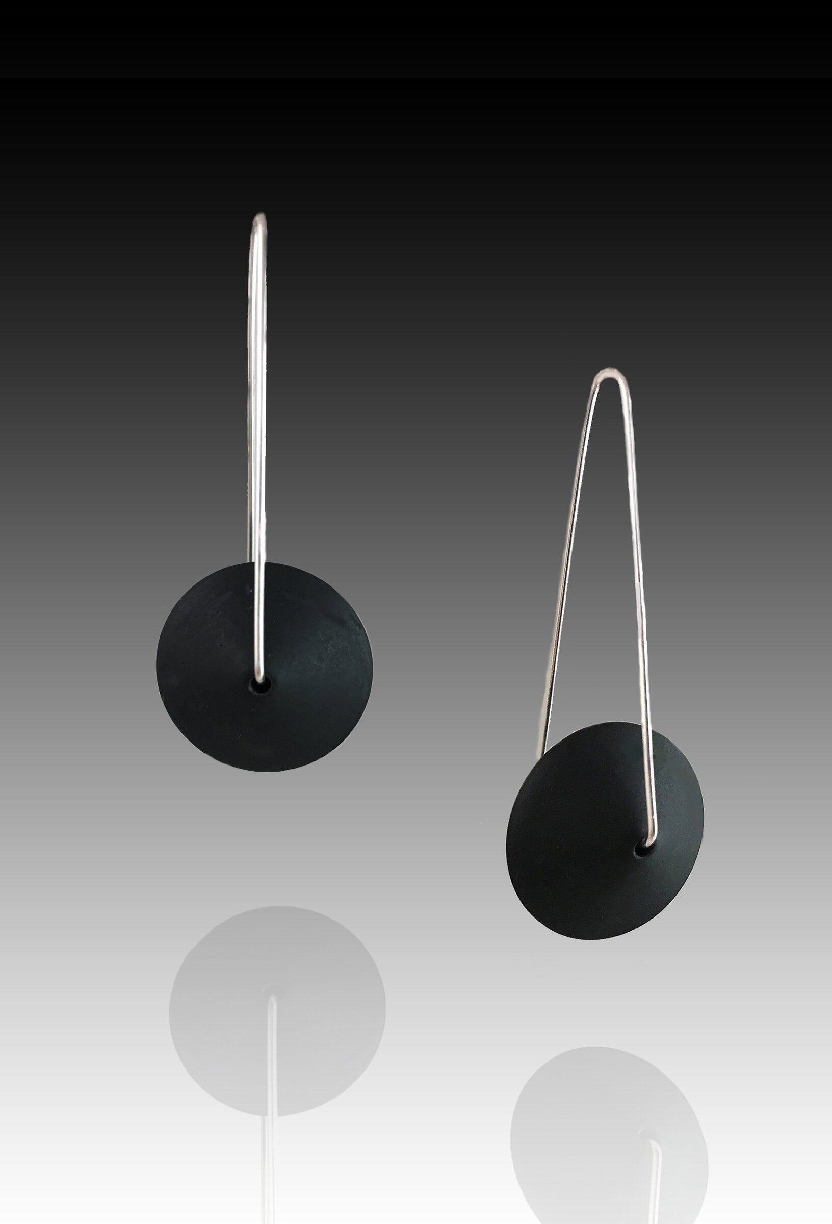 Onyx Abacus Drop Earrings