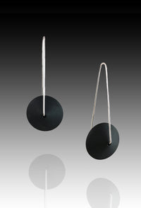 Onyx Abacus Drop Earrings