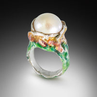 Aphrodite Pearl Statement Ring