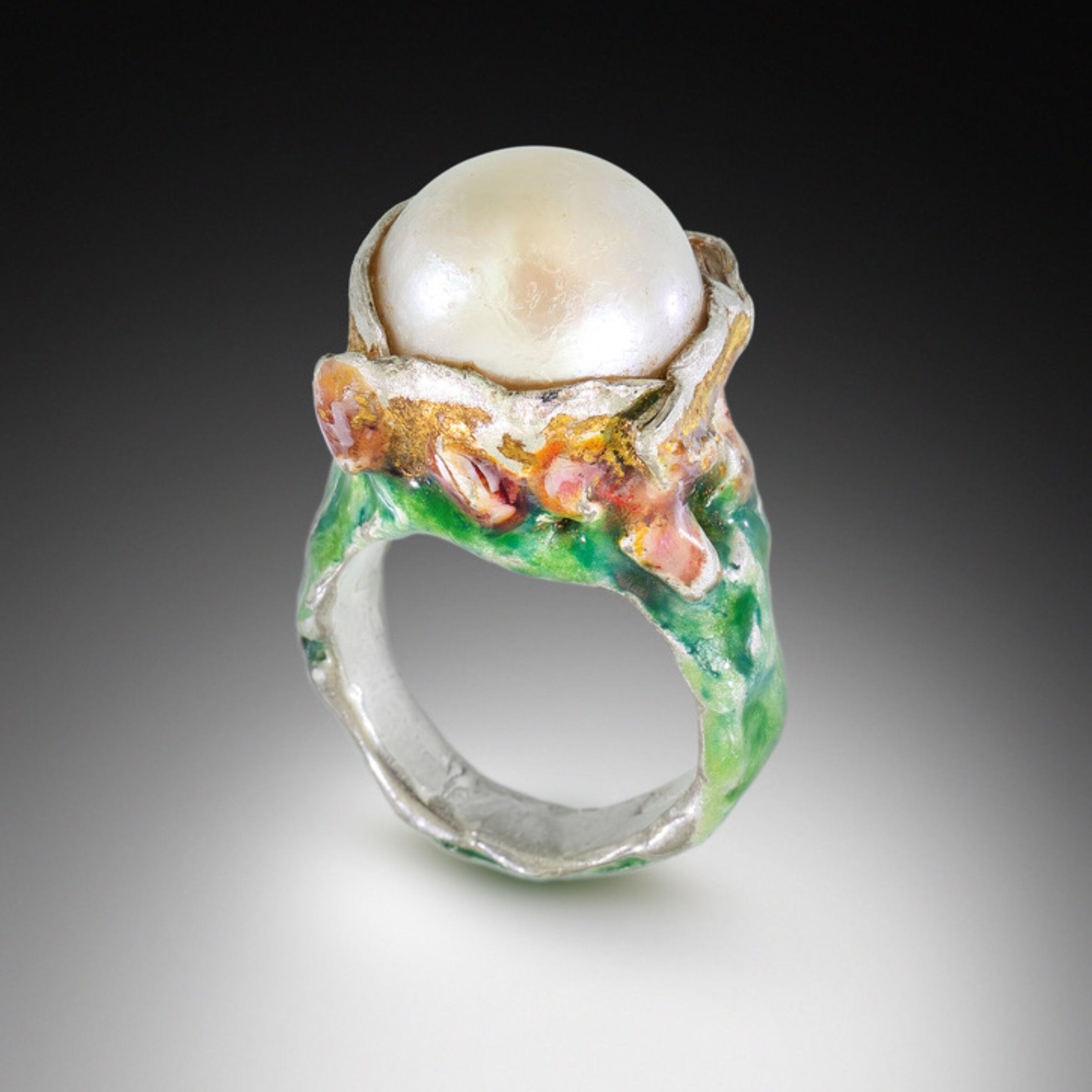 Aphrodite Pearl Statement Ring