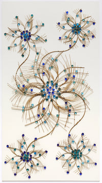 Flowers in Blue