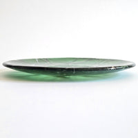 Green Sculptural Glass Bowl - Resilience Series