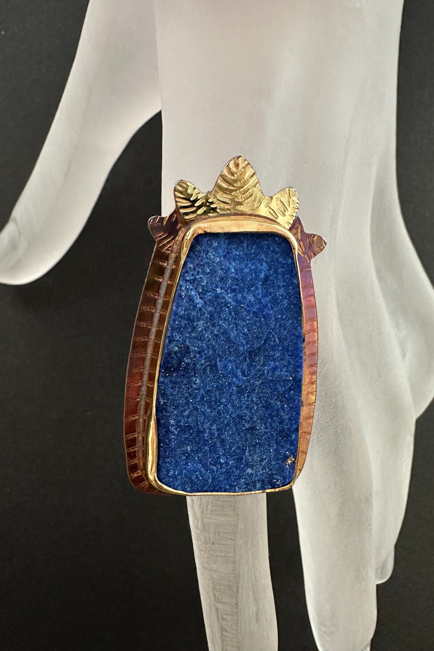 Dramatic Blue Ring