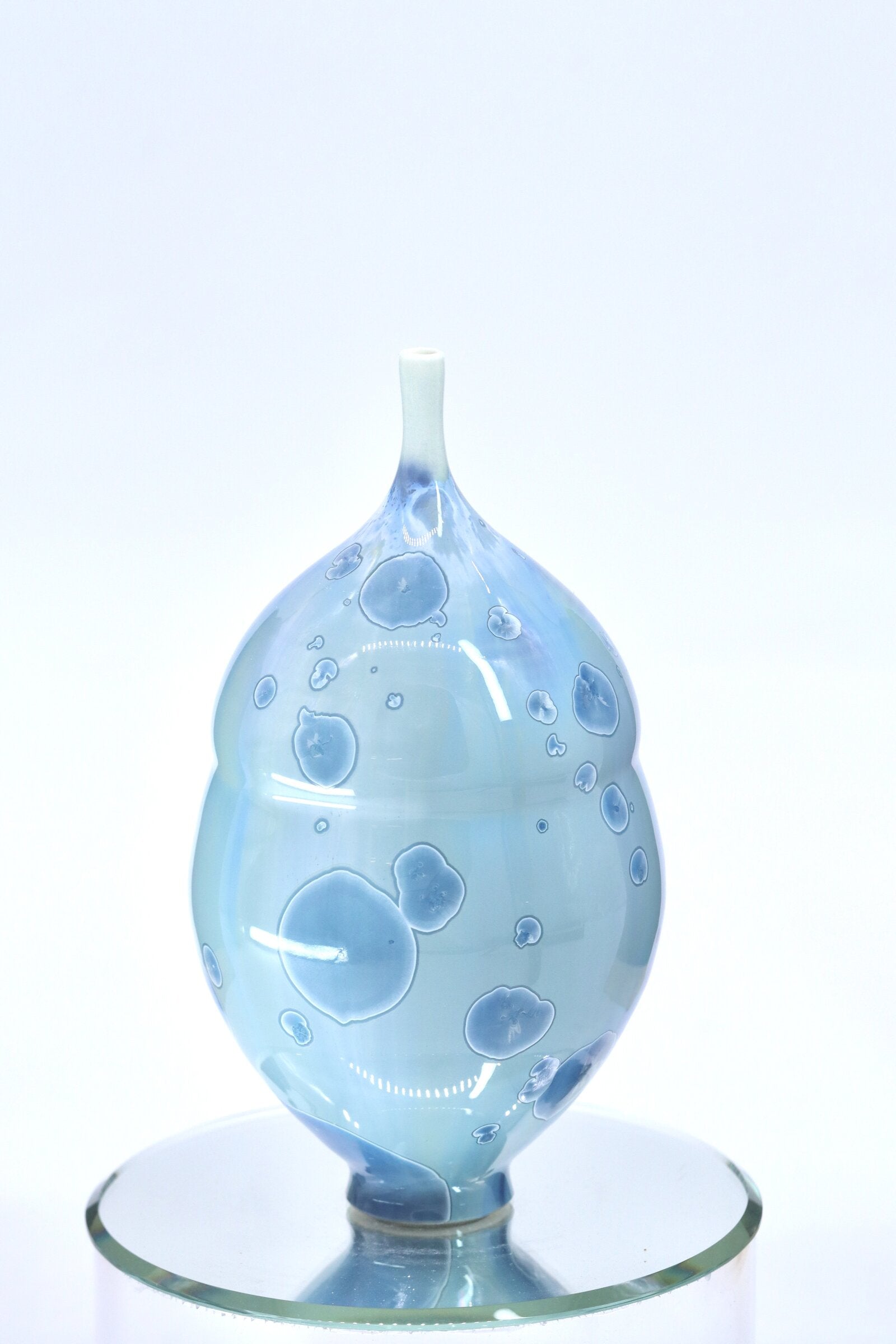 Seafoam Blue Miniature Vessel I