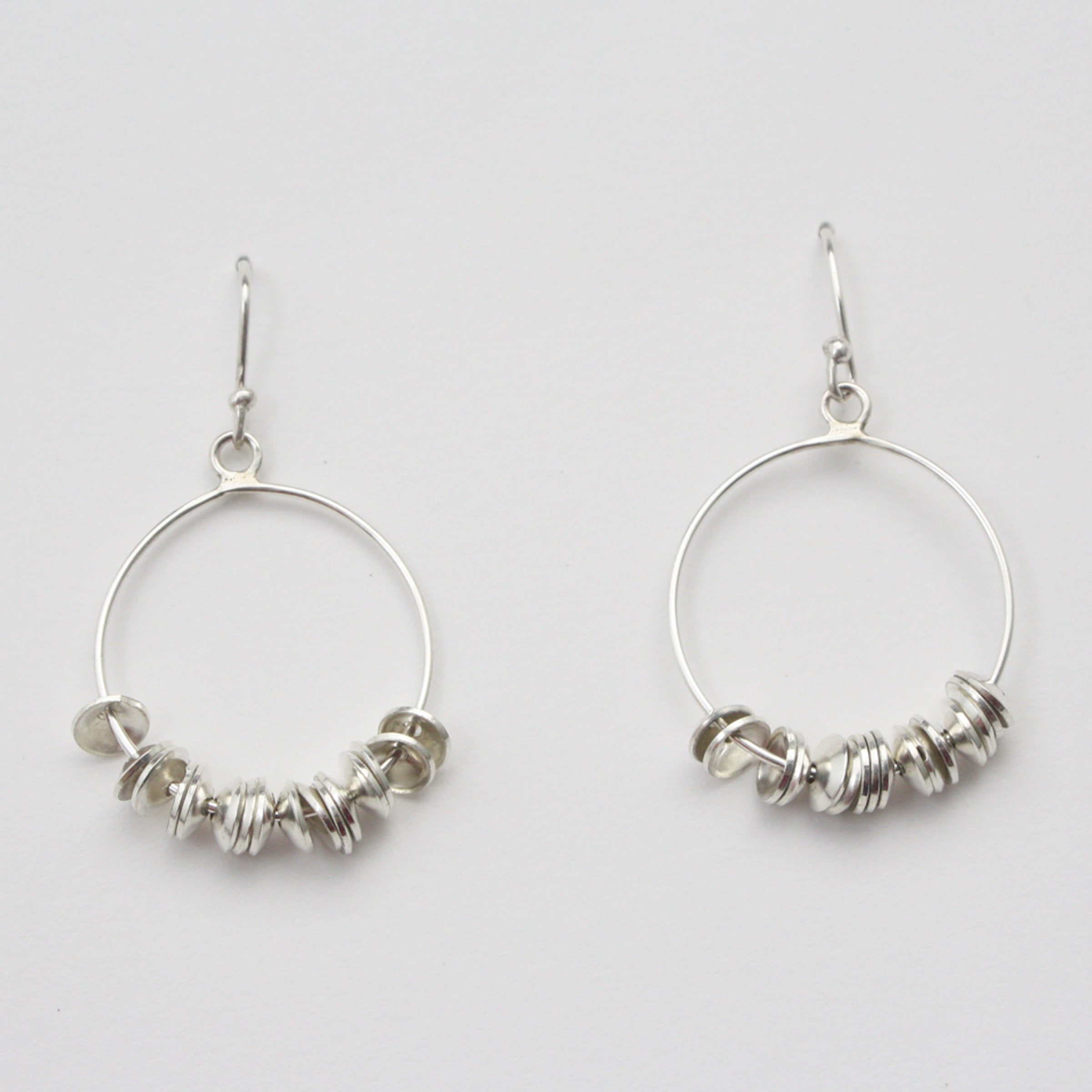 Silver Aizu Earrings