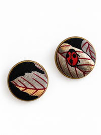 Vintage Italian Silk Cuff Links