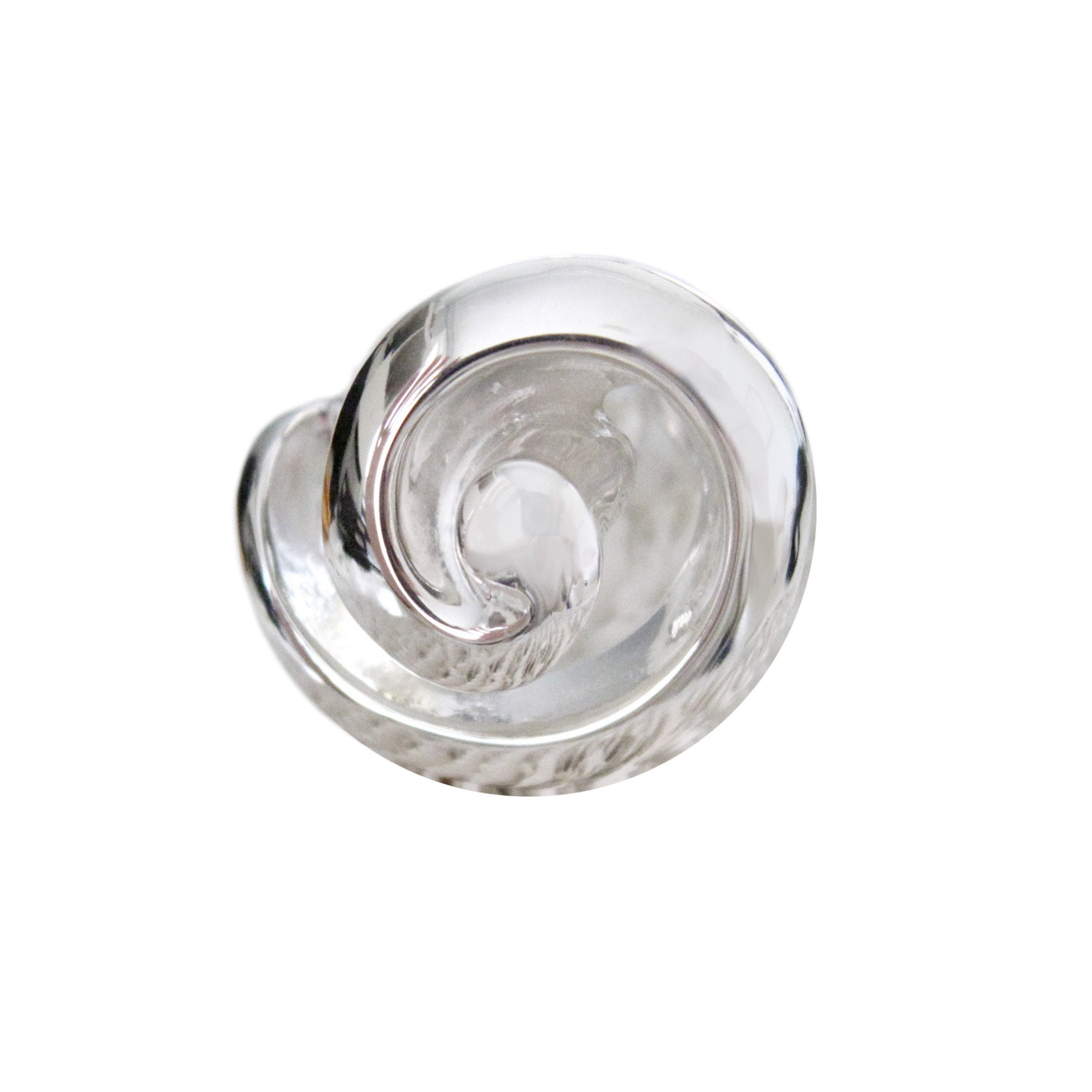Swirl Shell Statement Ring