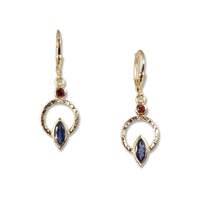 iolite and garnet
