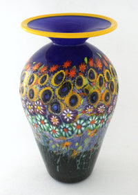 Lapis Blue Giverny Vase