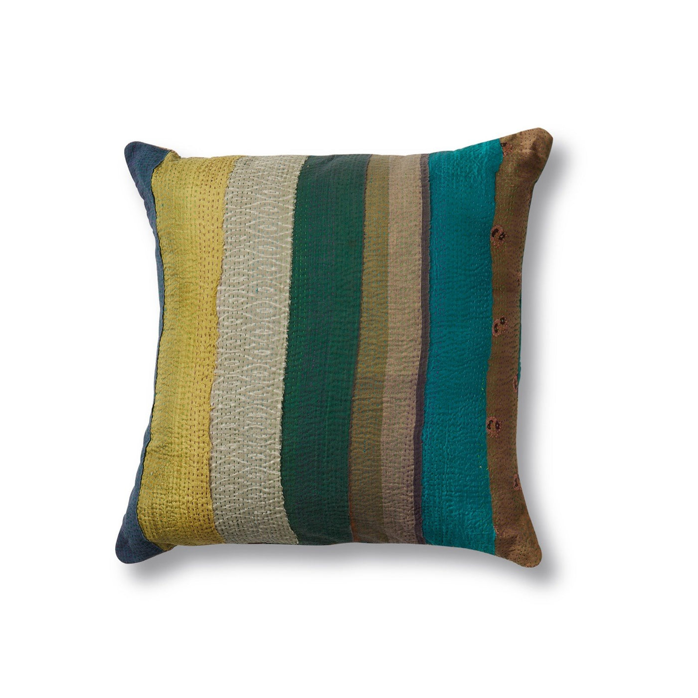 Evergreen Stripes Pillow