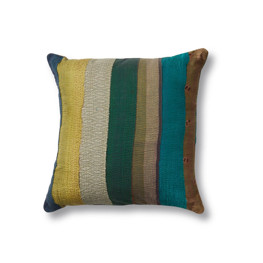 Evergreen Stripes Pillow