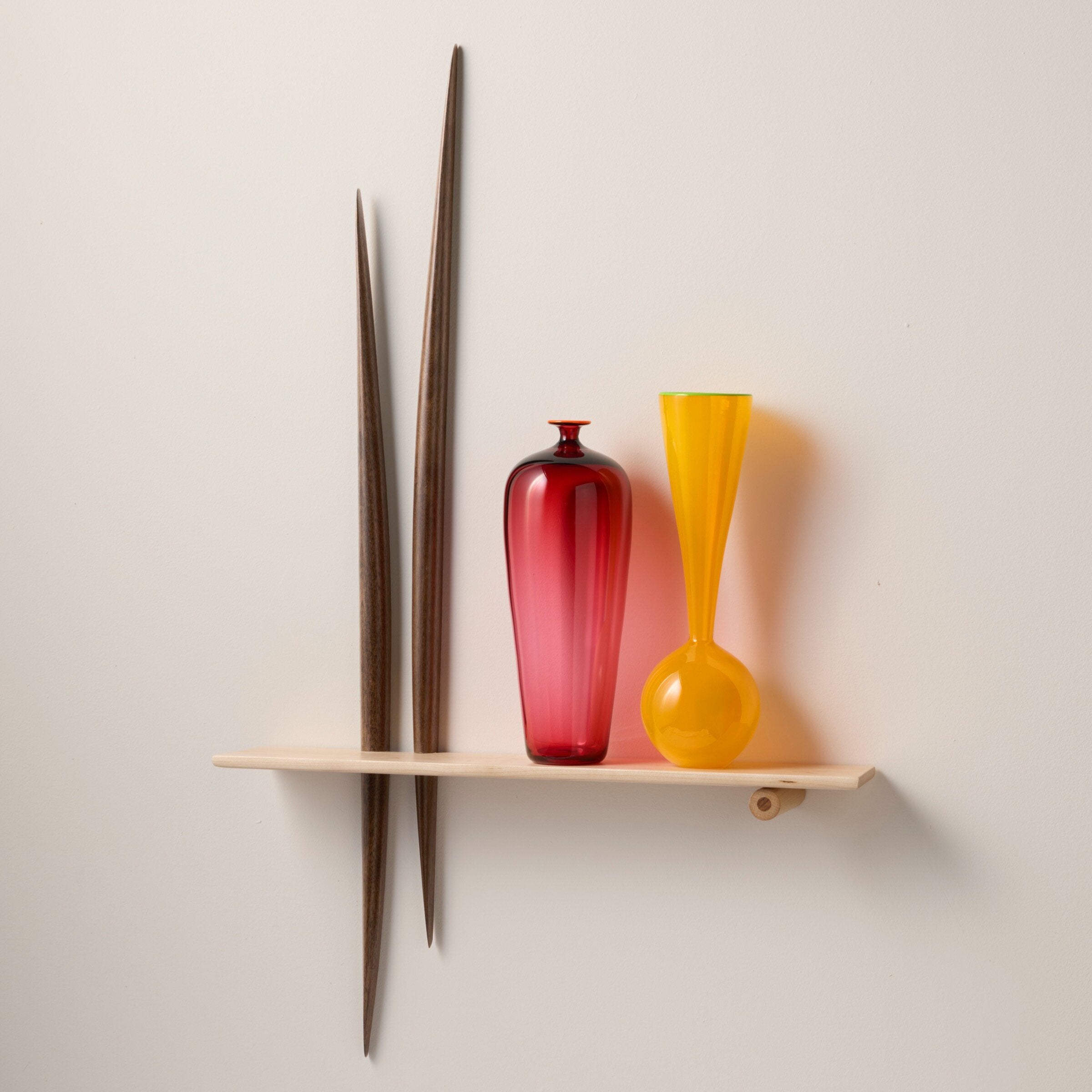 shown with Nicholas Kekic art glass