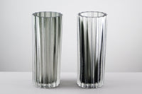 Transparent Gray & Gray w/Crystal Splash