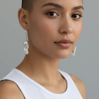 Asymmetrical Tidal Pool Earrings