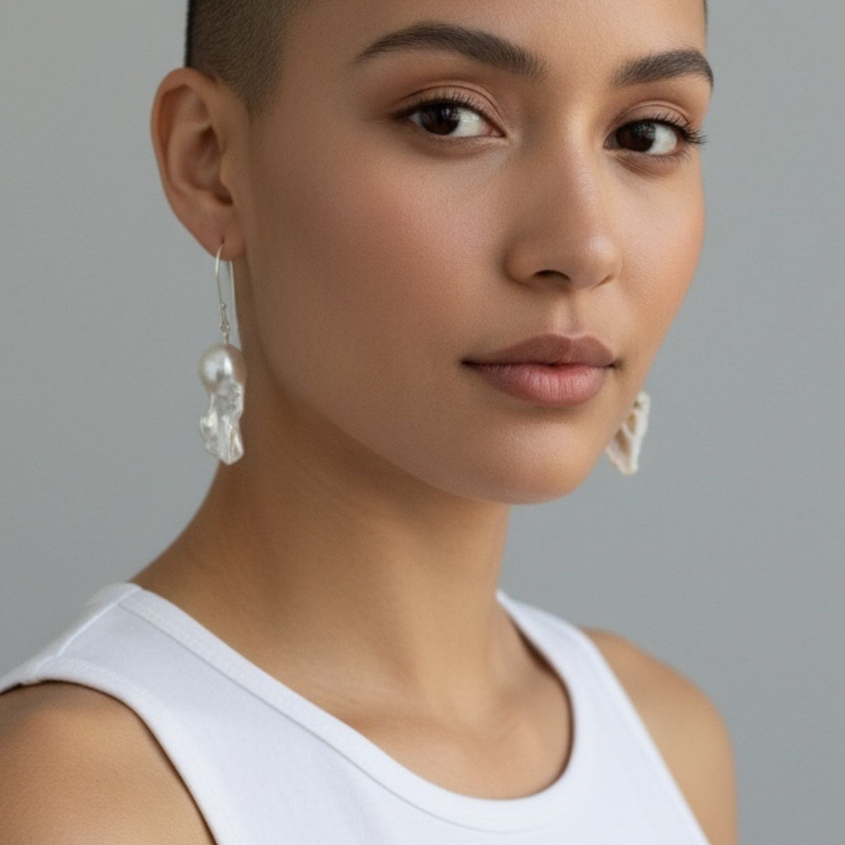 Asymmetrical Tidal Pool Earrings