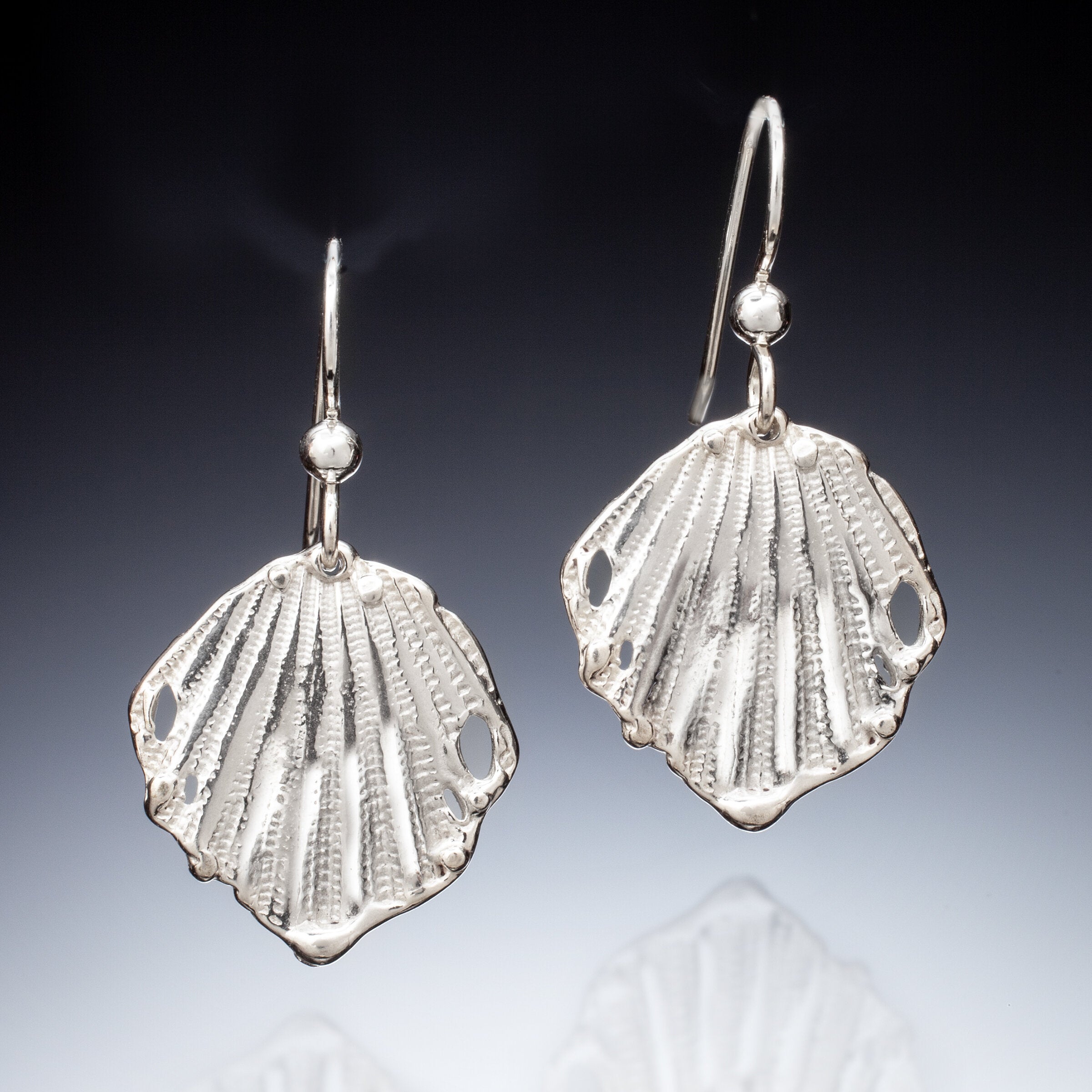 Shell Dangle Earrings | Photo by Ralph Gabriner