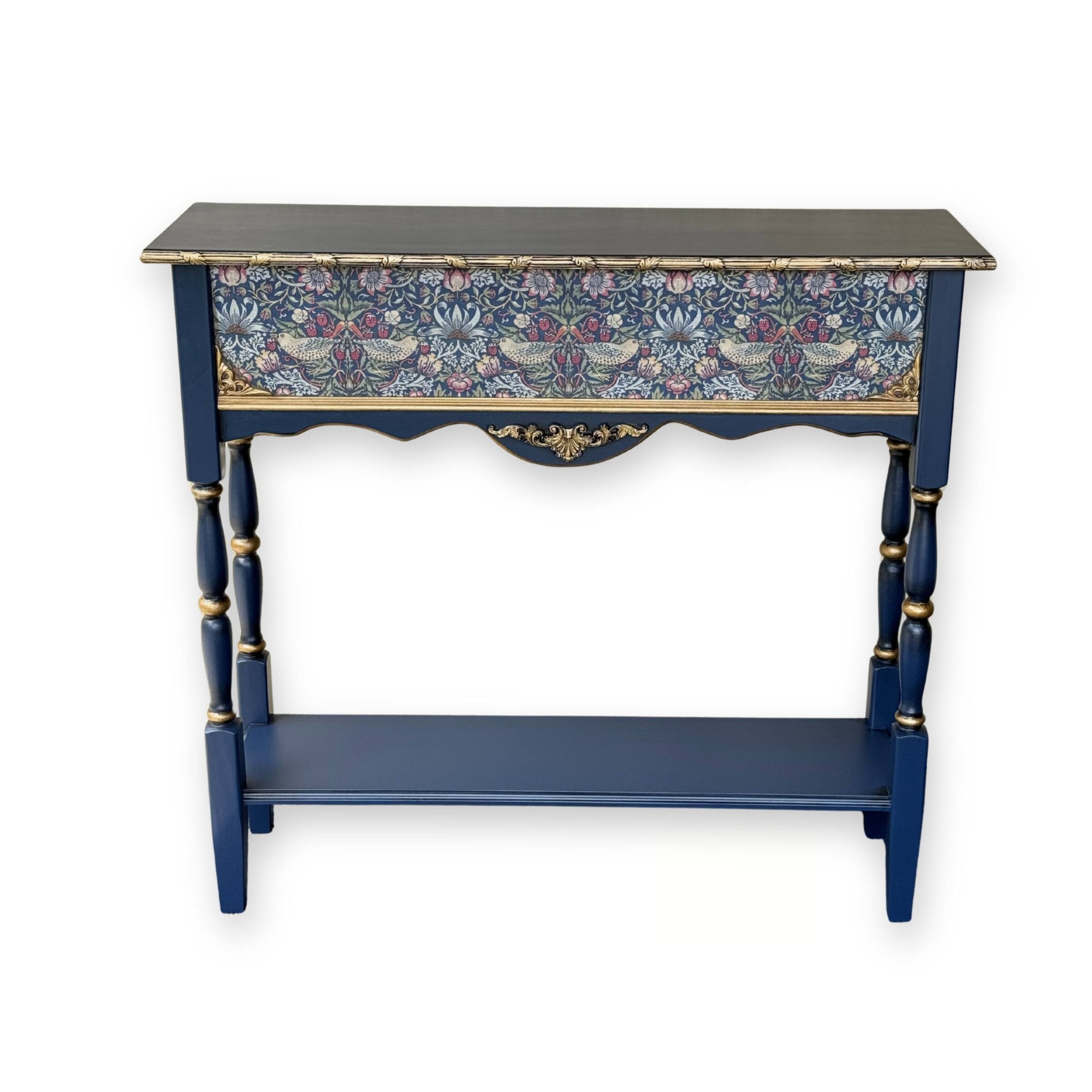 Midnight Aviary Console Table