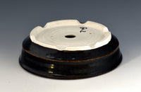 Porcelain Temmoku Glaze Bonsai Planter 12