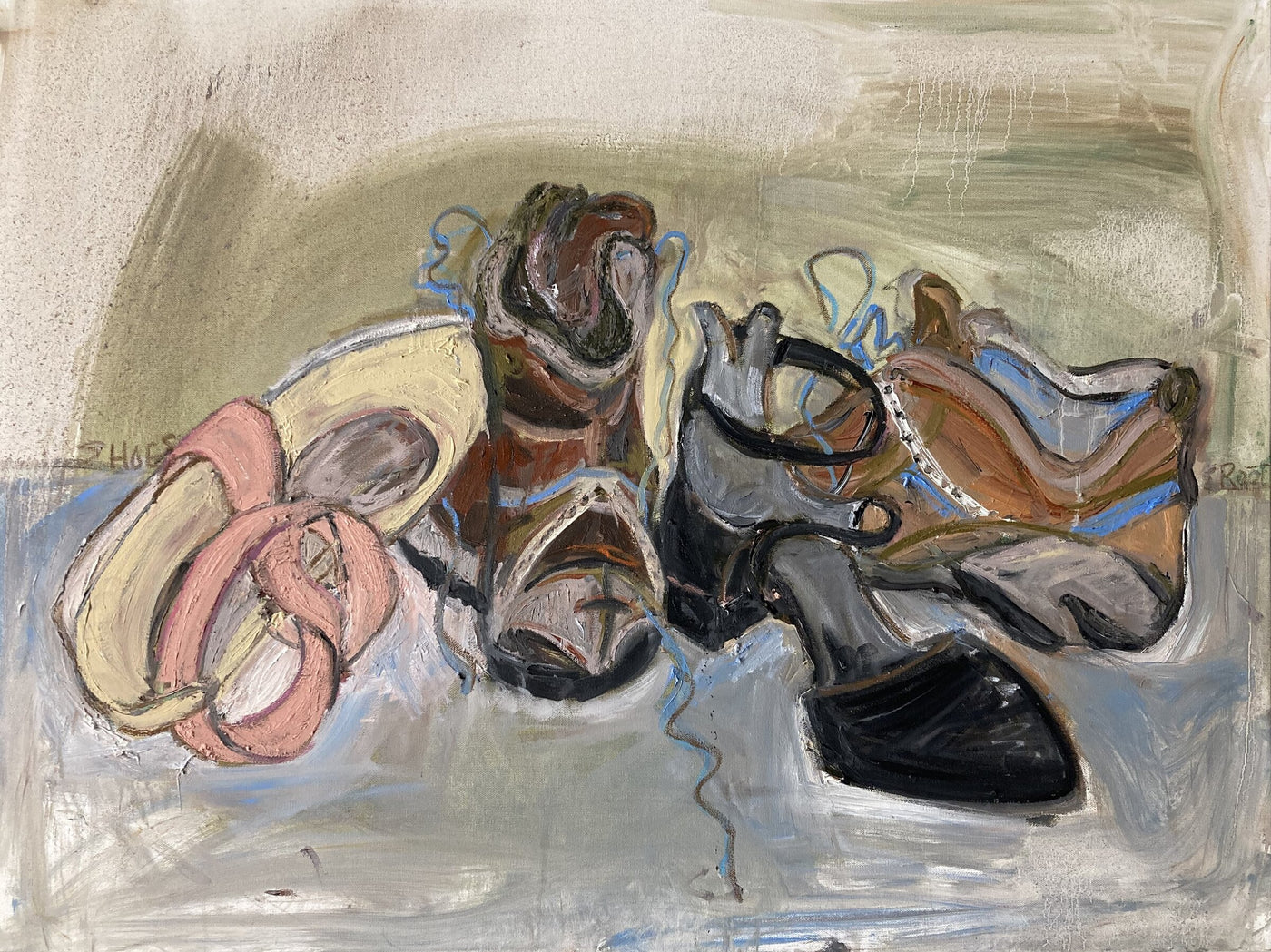 Shoes in Closet