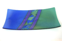 Blue and Green Platter