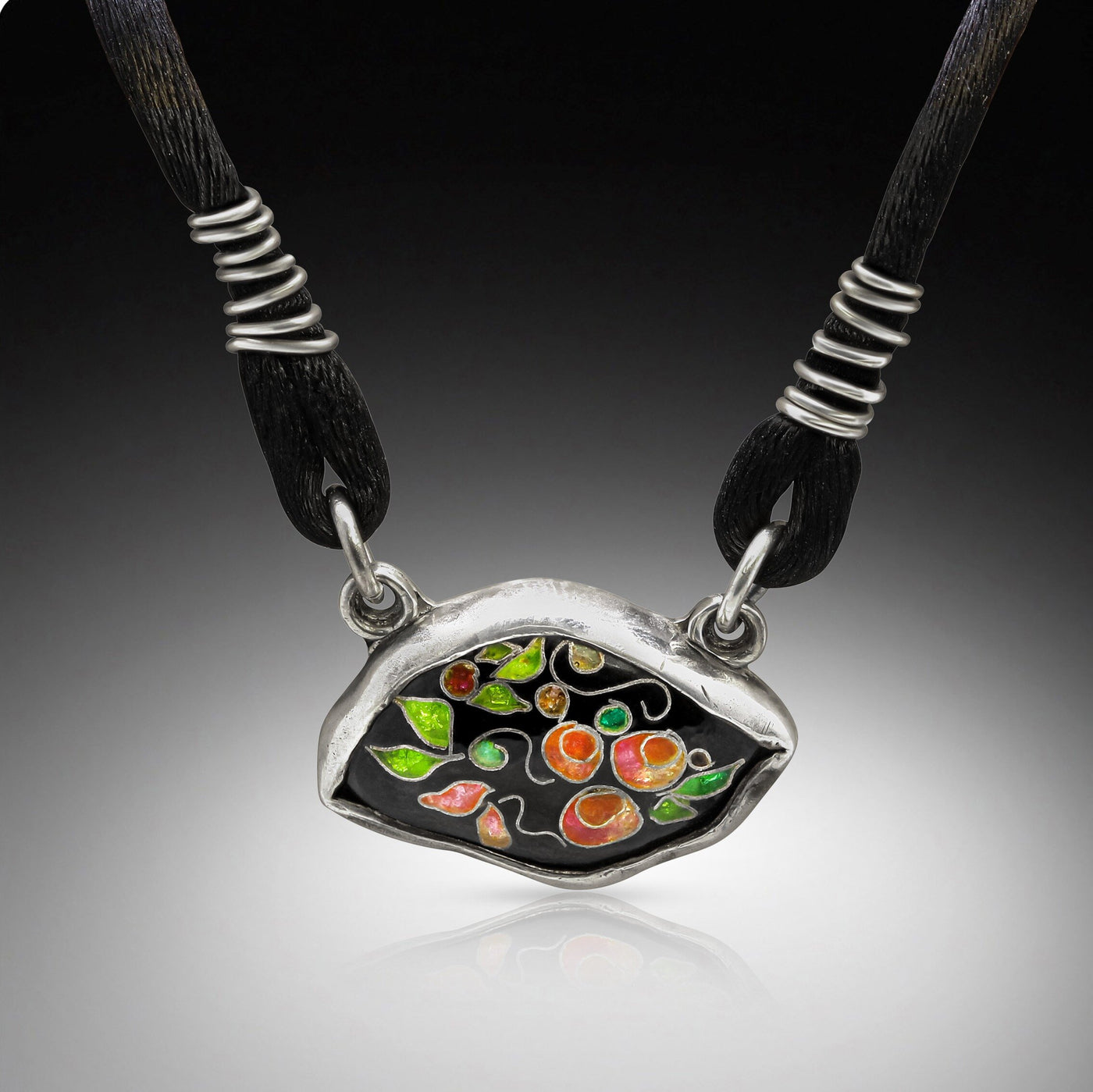 Midnight Roses Necklace