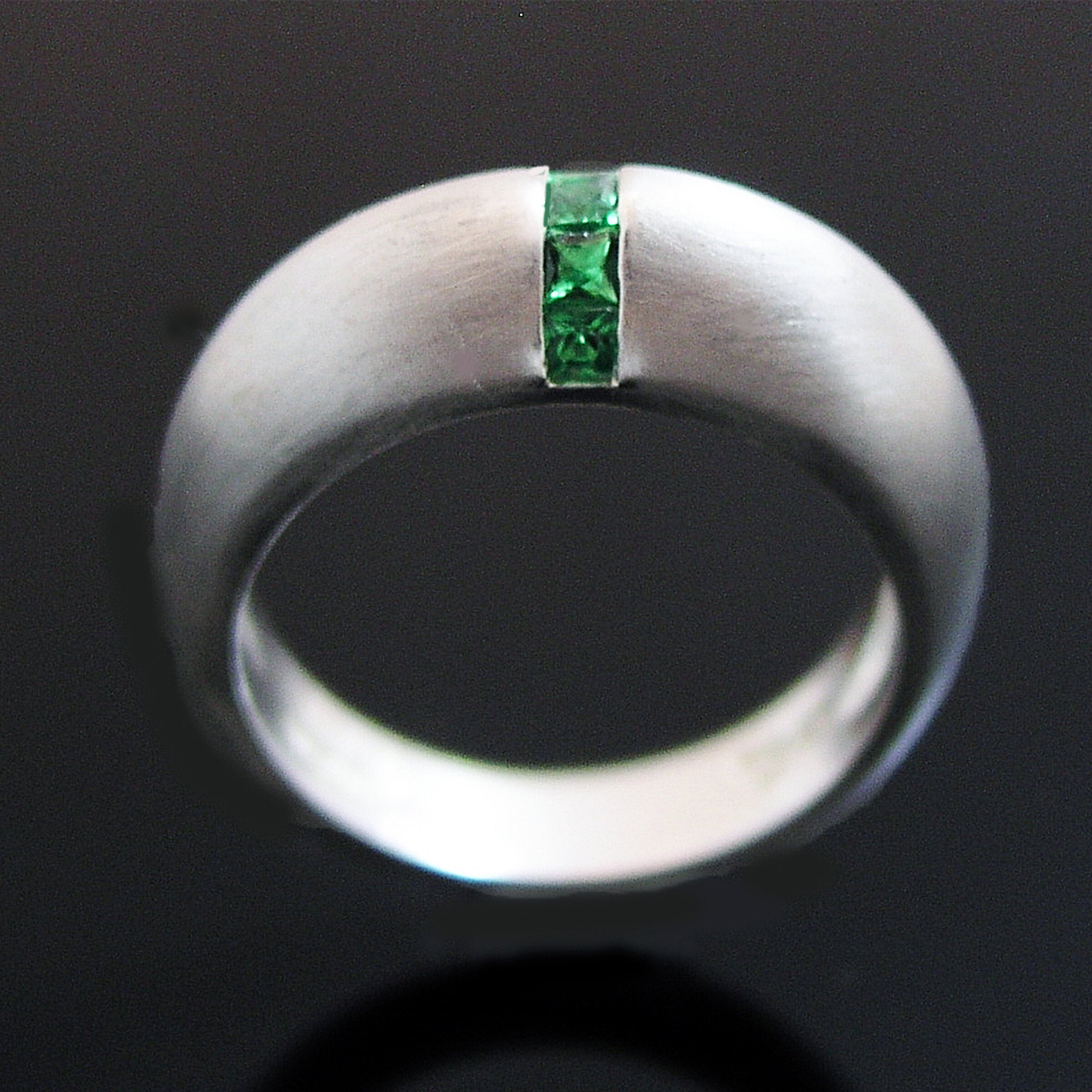 Dome Ring with Tsavorite