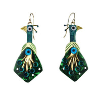 Peacock Earrings