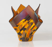 Striped Autumn Vessel