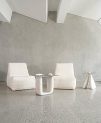 White with Stainless Steel