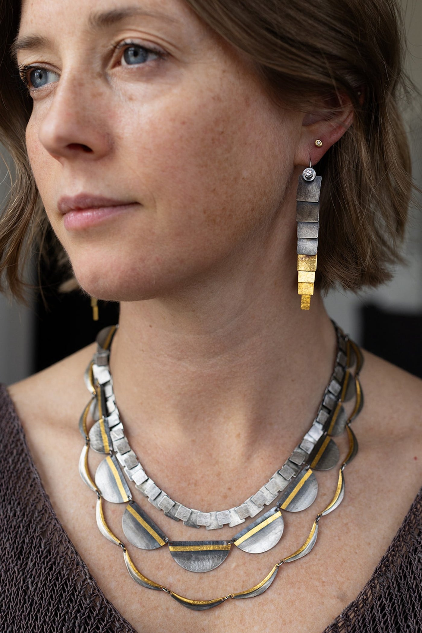 Slim Pivot Earrings