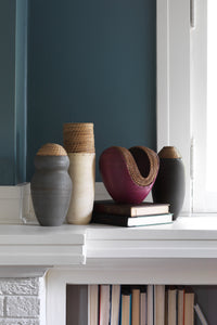 Cream Tower Vessel