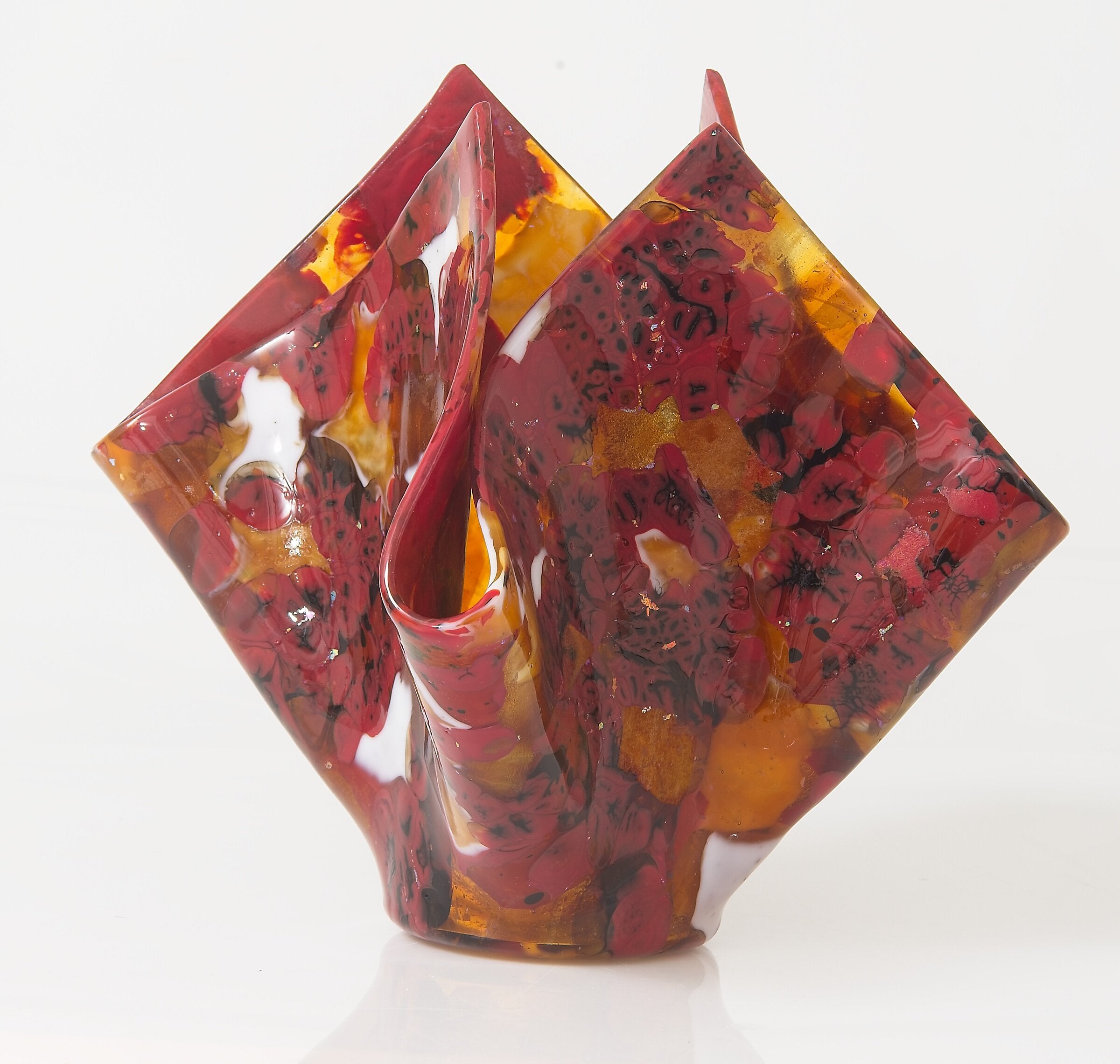Melted Glass Vessel