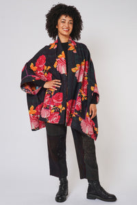 Double Collar Poncho #2