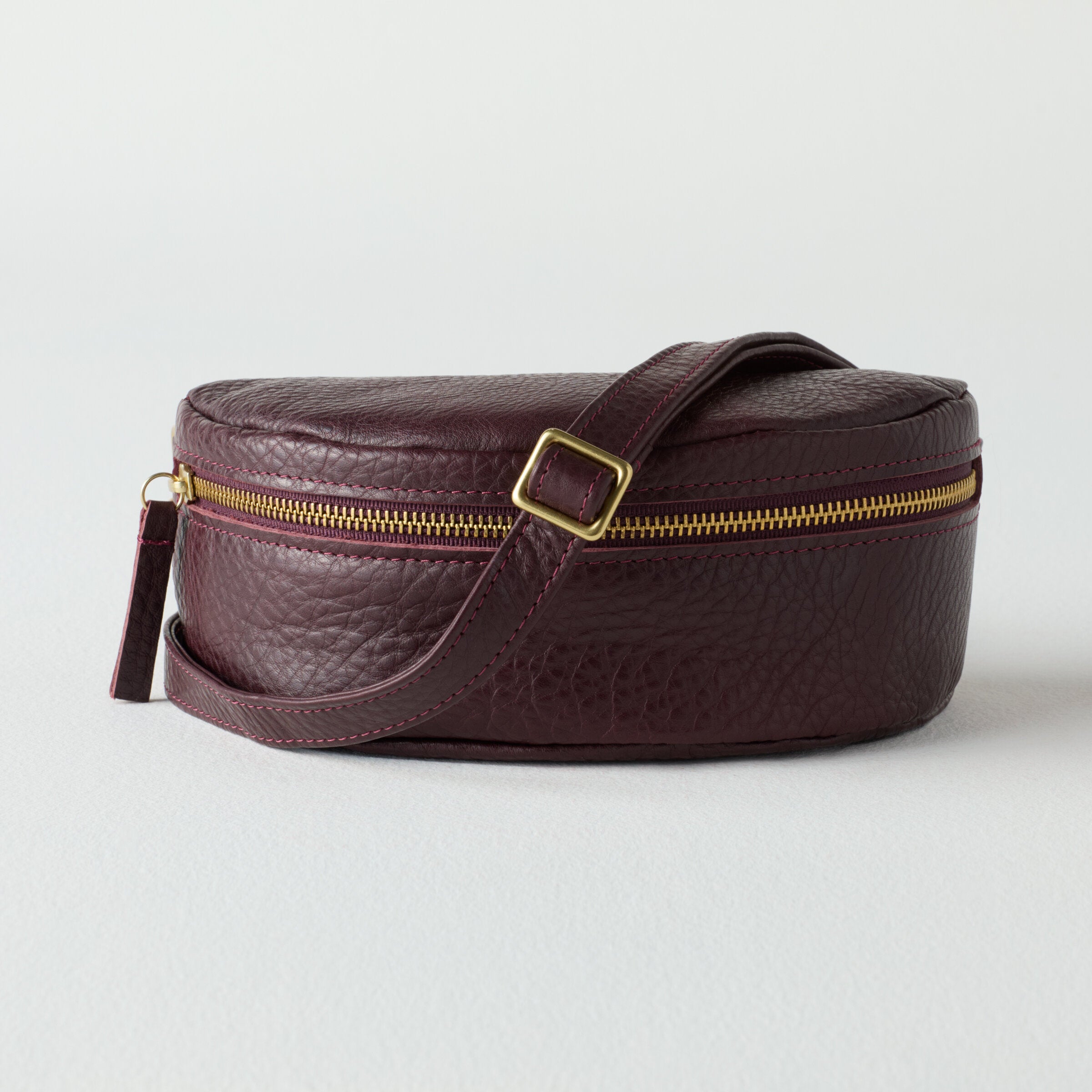 Plum Leather