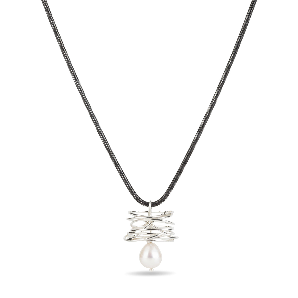 Pearl in a Nest Pendant