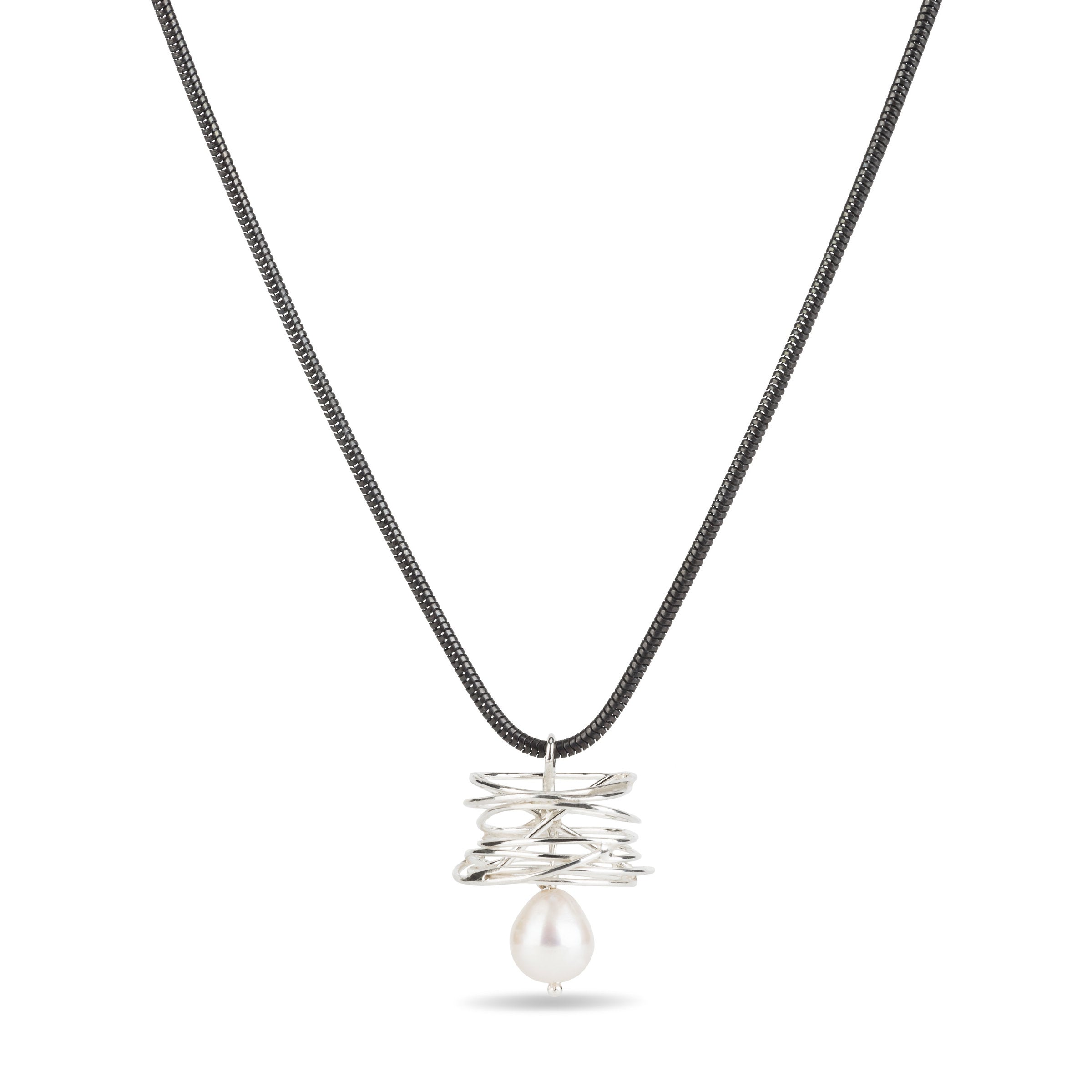 Pearl in a Nest Pendant