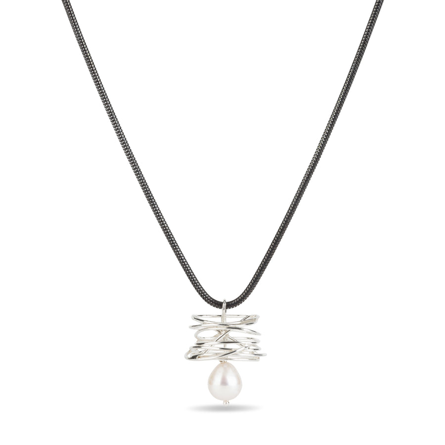 Pearl in a Nest Pendant