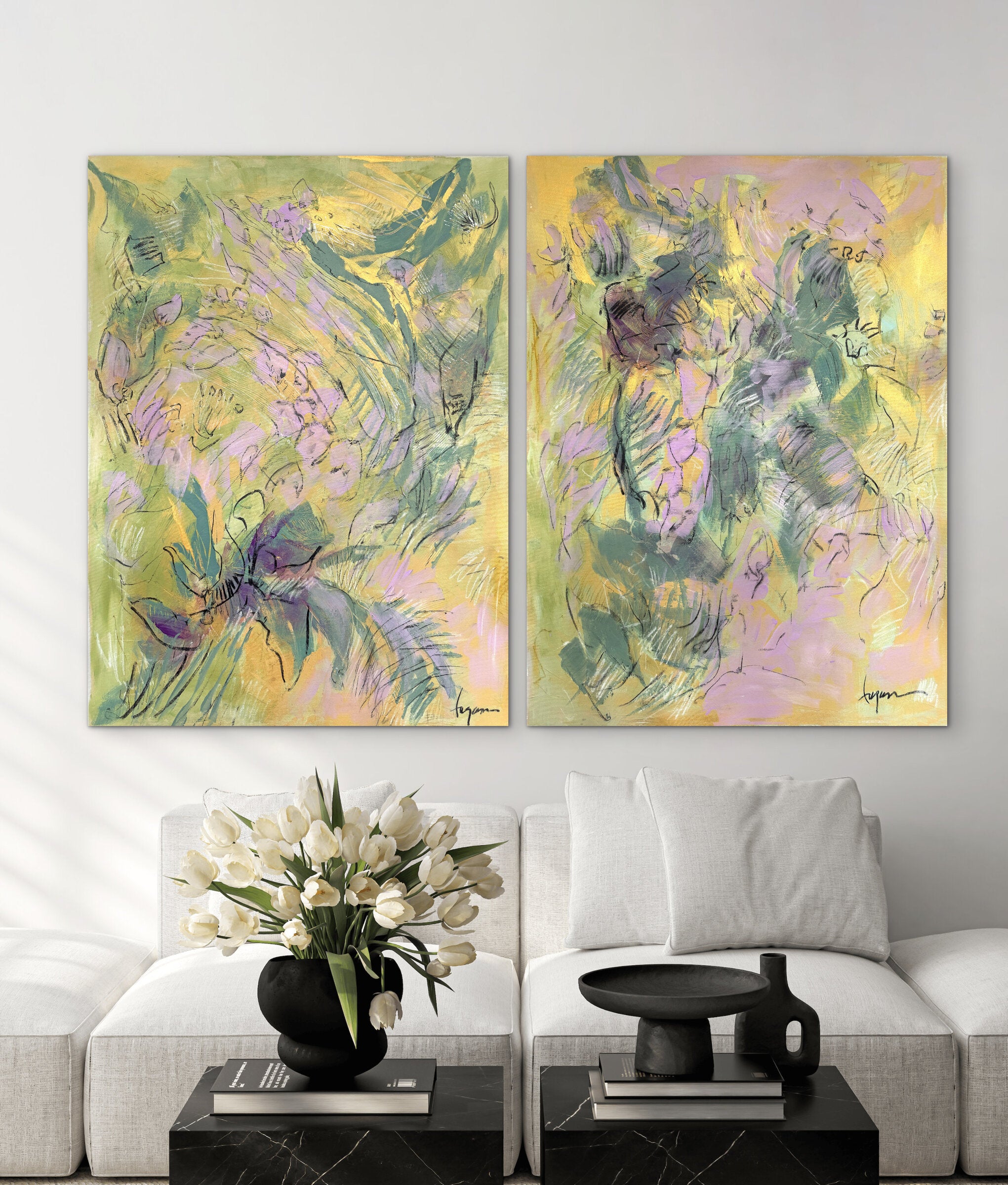 shown with Botanical Essence: Orchid IV