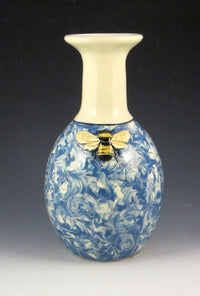 Bee in the Clouds Vase