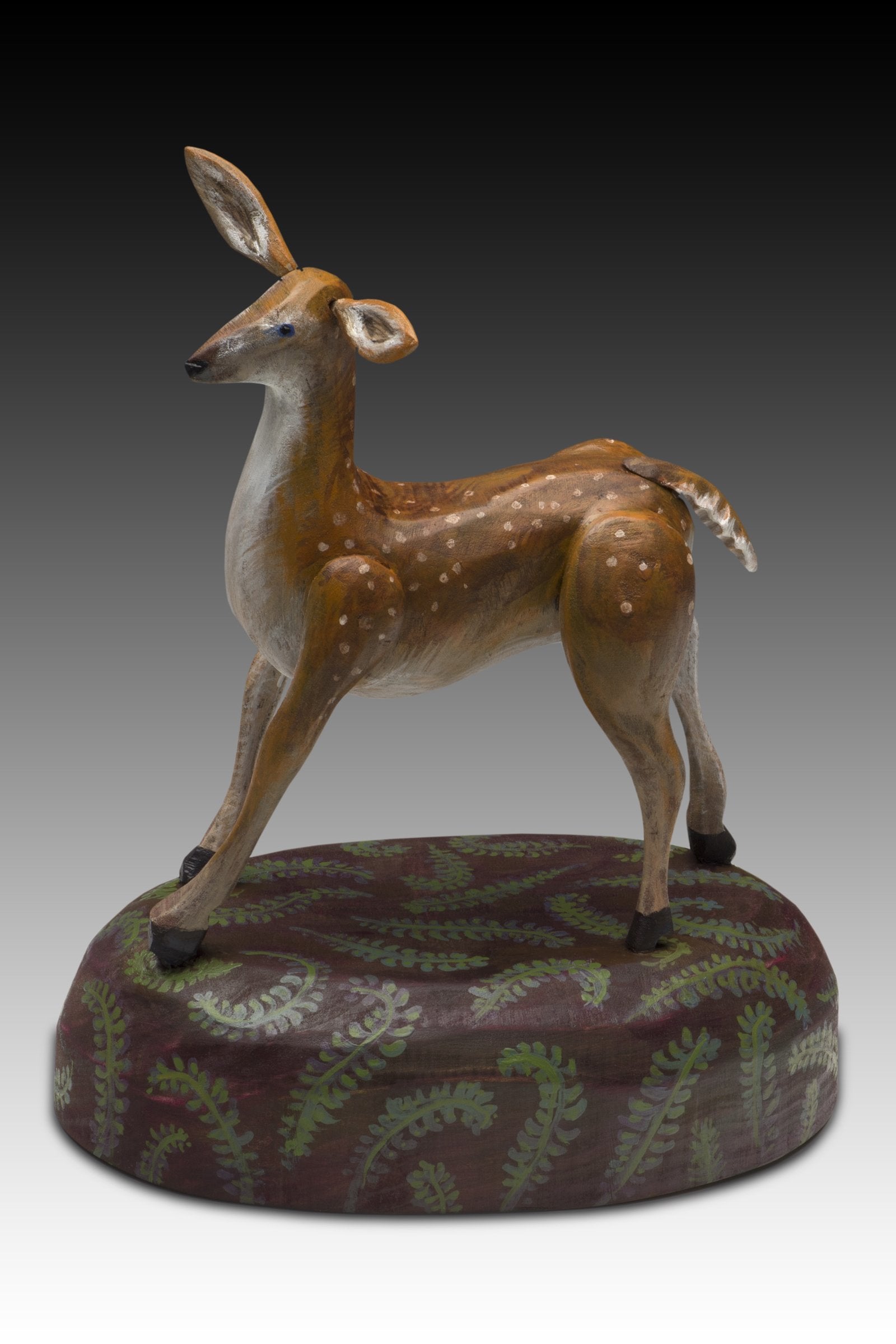 Dotted Fawn in Ferns