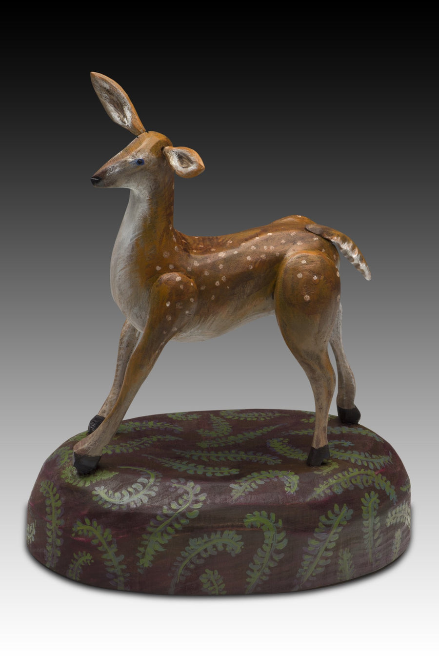 Dotted Fawn in Ferns