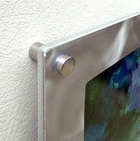 Sparkling Wave I, detail of standoff