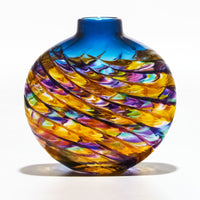 Violet Multi & Yellow with Aquamarine