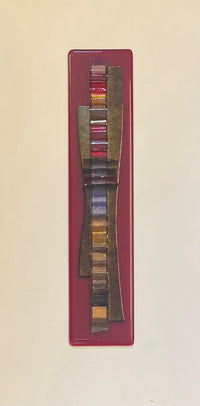 Red Velvet Waterfall Wall I