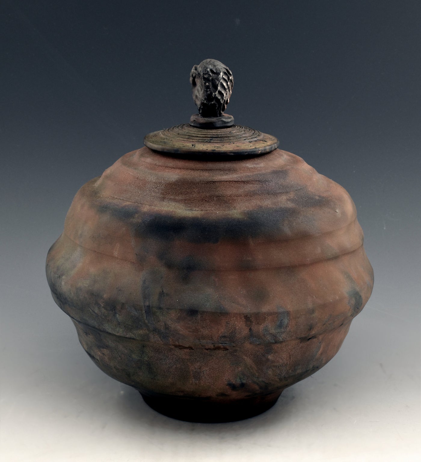 Raku Urn 757