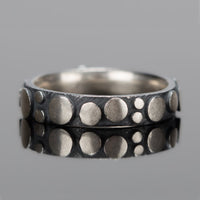 Disco Ring in silver