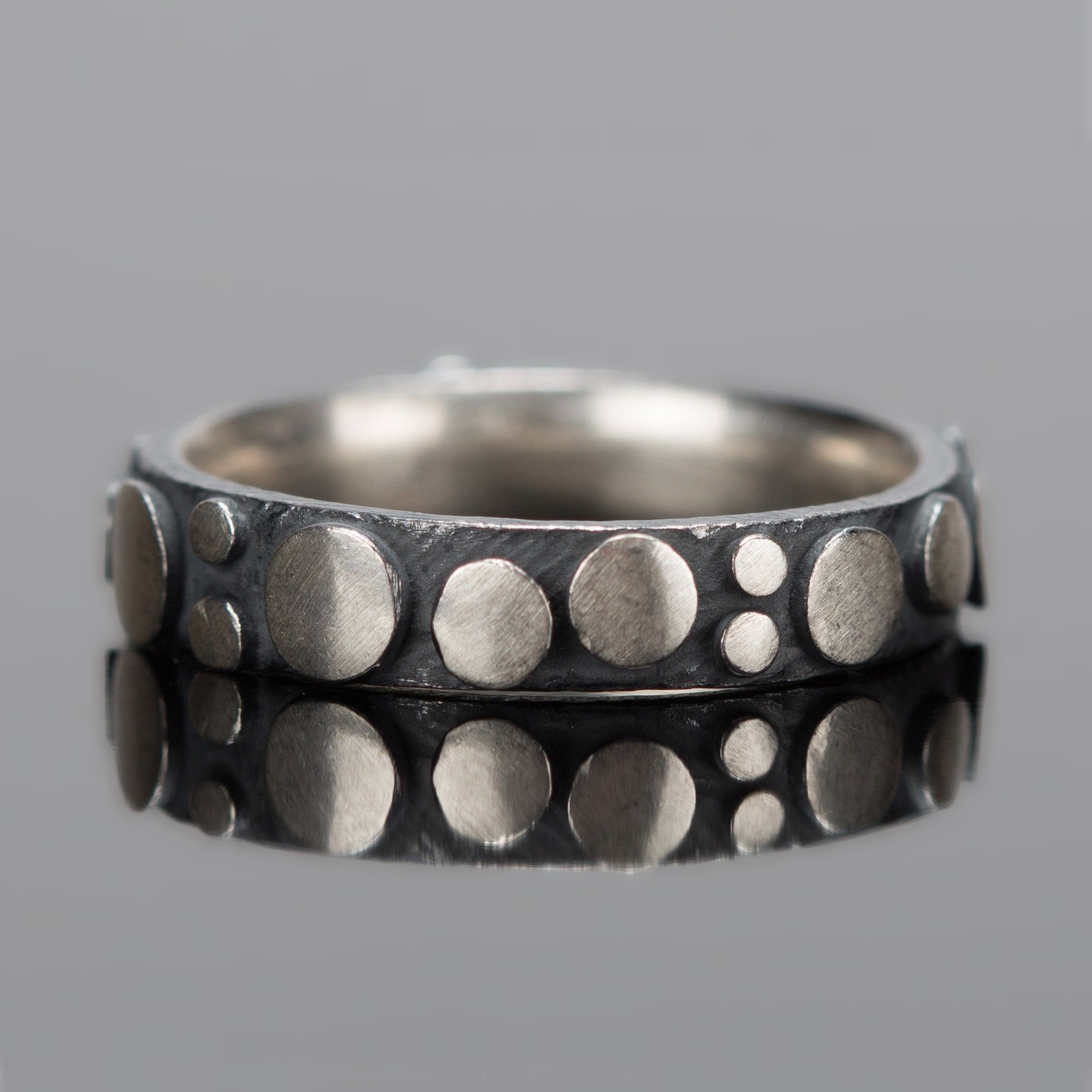 Disco Ring in silver