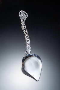One-of-a-kind sterling silver server | Photo by Ralph Gabriner